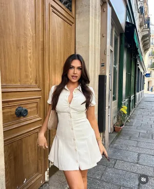 Zara mini dress pleated skirt collar button up ivory casual classic old money thumbnail 3