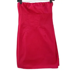 NWOT Princess Polly Womens size 6 red Ivy Corset sexy mini strapless dress👇🏼 thumbnail 2