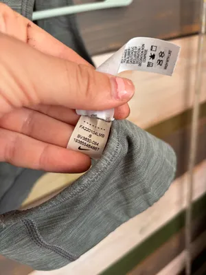gray nike sports bra thumbnail 4