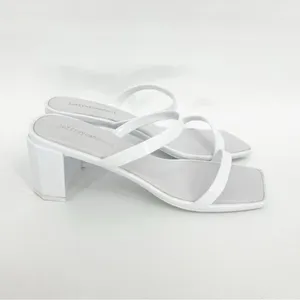 Jeffrey Campbell Jamm-3 Jelly Strappy Sandals Women's Size 9‎ White Y2K thumbnail 4