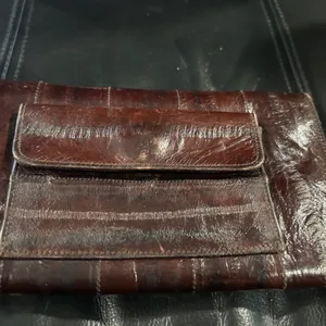 Chic Brown Leather Women's Wallet thumbnail 2