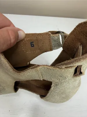 Diba True Gold New Year Wedge Sandals sz 6 thumbnail 5