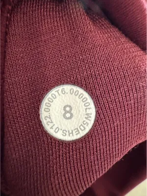 Lululemon Wunder Train High Rise 25” Sun Bleached Wash Red Merlot Size 8 NWT thumbnail 8