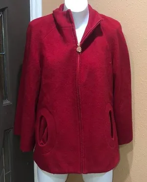 Betsey Johnson Red jacket thumbnail 1