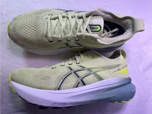 ASICS Running Shoes - Pale Green with Yellow Accents thumbnail 5