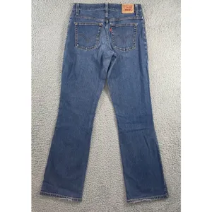 Levis 550 Relaxed Bootcut Jeans Women 8 Mid Rise 30x32 Y2K Western‎ Vintage thumbnail 2