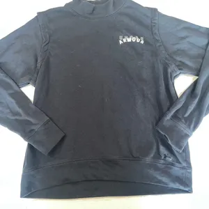 Under Armour Women's UA Rival Terry Crew sweatshirt Large Black Loose thumbnail 1