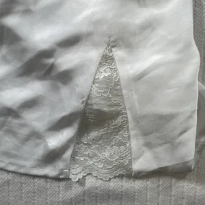 Princess Polly Snowbird Mini Dress White Satin Cupped Lace Trim NWT Size 2 thumbnail 11