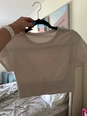 Aerie Offline Crop Tee thumbnail 1