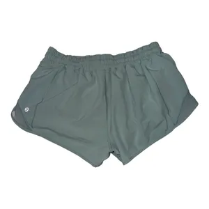 Lululemon Hotty Hot Shorts Low-Rise Sage Green Size 8 thumbnail 4