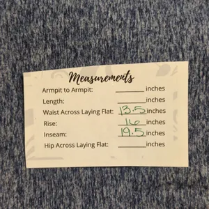 Beyond Yoga Beyond The Bump Blue Maternity Leggings Stretch Full Panel Size L thumbnail 7