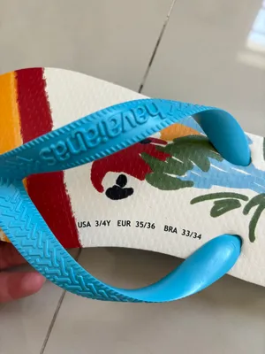 Havaianas NEW‼️ Top Flip Flops Size US 4/ EUR 35/ BR 33/34 thumbnail 4