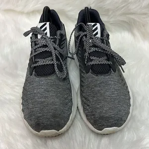 Adidas Alphabounce RC Running size 8 Charcoal‎ and black Bin 22 thumbnail 6