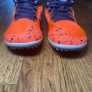 Nike Zoom Rival D 10 Track Running Sneakers No Spikes Bright Mango Womens 6.5 thumbnail 3