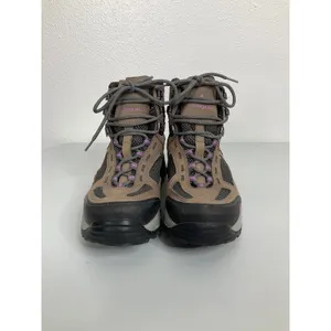 Vasque‎ Gore-Tex Hiking Boots Womens 7.5 M Tan Purple Waterproof Vibram 7479 M thumbnail 2