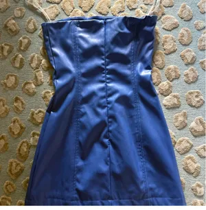 Princess Polly leather blue dress  thumbnail 3