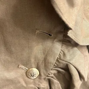 ✨Anthropologie RUFFIAN MISE SCENE Sz 4 Jacket Coat Ruffle Linen Silk✨ thumbnail 8