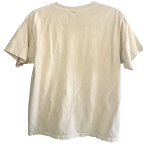 Poison Band Tee T-Shirt XS Skull Roses Life Loves A Tragedy Graphic Retro‎ Cream thumbnail 7