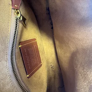 Coach Beat Saddle Bag Crossbody Ivory Leather 2 Straps Original & Guitar thumbnail 10