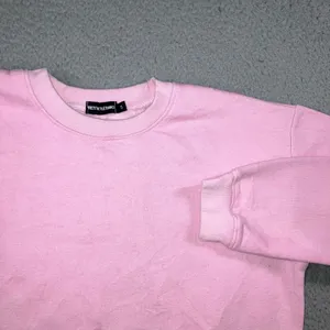 Pastel Baby Pink Sweatshirt S Oversized Coquette Soft Girl Boxy Barbiecore Comfy thumbnail 2