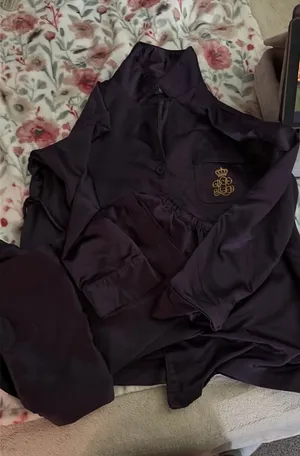 Ralph Lauren Silk Pajama Pants Set M thumbnail 1