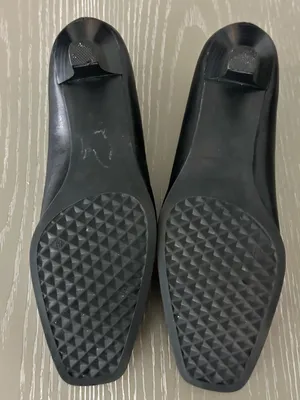 AEROSOLES Black Woven Leather Pump Loafers - Size 8.5 thumbnail 4