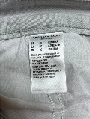 American Eagle Gray Cargo Pants thumbnail 4