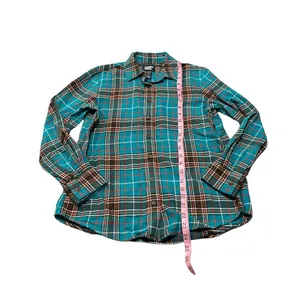 3/$15 LANDS’ END plaid flannel button down thumbnail 4