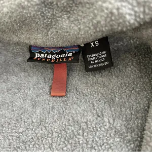 Patagonia Gray Fleece Half-Zip Pullover thumbnail 4