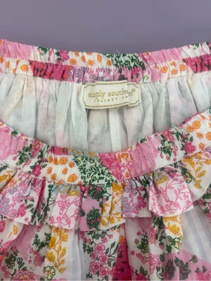 Simply Southern Ophelia Skirt- Multi Floral Quilt Pattern thumbnail 6
