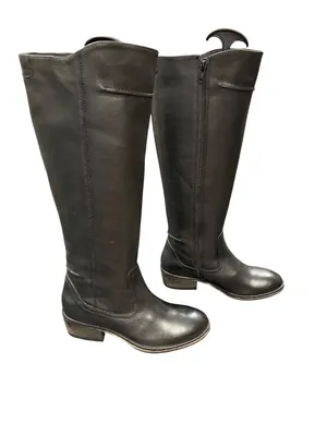 Seychelles wms black leather below knee equestrian riding boots sz 6 SKU 10-676 thumbnail 3