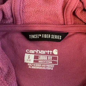 Carhartt Women S Pink Blue Tencel Fiber Series Pullover Hoodie Boxy Oversized thumbnail 7