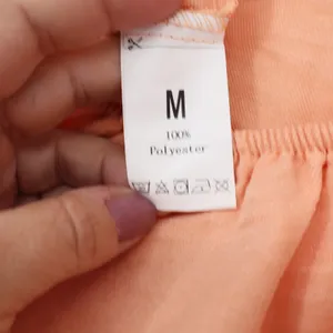 Unbranded Peach 2 Piece Set Batwing Crop Top & Ruched Maxi Skirt Size M thumbnail 3