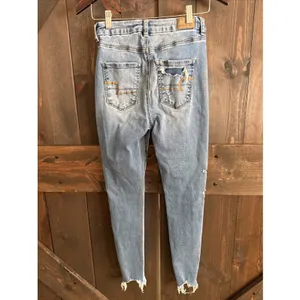 American Eagle AE Next Level‎ Stretch Curvy High Rise Jegging Medium Size 4 thumbnail 3