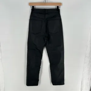 We The Free The Pacifica High Rise Slim Straight‎ Leg Faux Leather Pant thumbnail 7