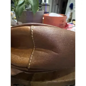 G.H.‎ Bass & Co. Brown Leather Shoulder Crossbody Bag Purse thumbnail 7