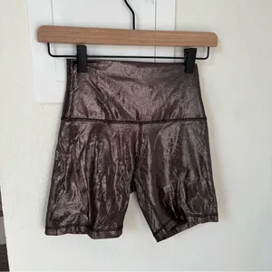 Lululemon Align™ High-Rise Short 6" in Brown Shine thumbnail 4