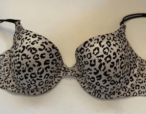 Victoria's Secret Leopard Print Bra Size 34C thumbnail 1