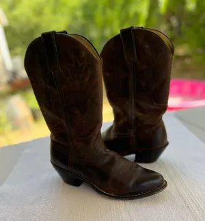 Durango Brown Leather Western Cowgirl Boots Size 7 thumbnail 10