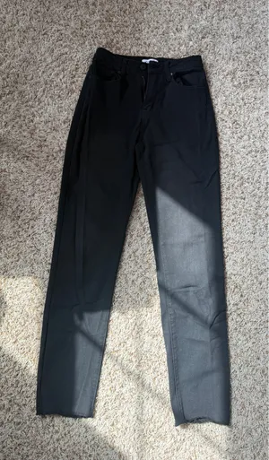 Forever 21 Straight Jeans Ripped Ankle thumbnail 1
