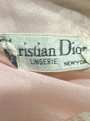 121 Christian Dior Vintage Lingerie Shell Robe thumbnail 8