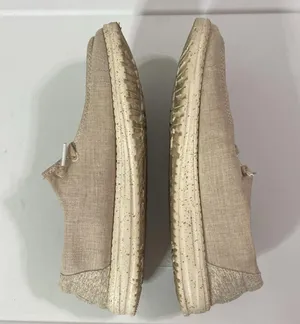 Hey Dude Wendy slip on canvas shoes with embroidery in Dusty Inca size 9 thumbnail 4