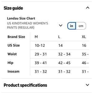 NWT Landau Proflex Women’s Tailored Fit Straight-Leg 5-Pocket Stretch Cargo Scrub Pants with Drawstring thumbnail 5