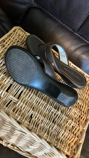 Tommy Hilfiger Leather Sandals Brown thumbnail 5