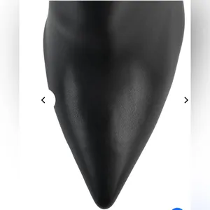 New Jeffrey Campbell Pillar Over the Knee Black Stiletto‎ Boot Sz 5.5 $270 thumbnail 4