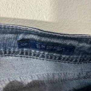 Seven7 Stylish Blue Denim Slim Straight Petite Blue Jeans size 10P thumbnail 3