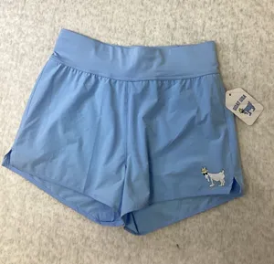 GOAT USA Womens Carolina‎ Blue Athletic Running Shorts Size S GU-1509 NWT thumbnail 1