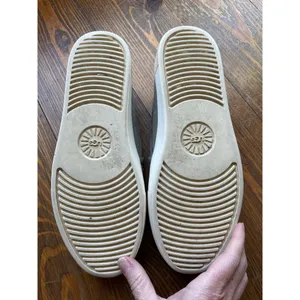 UGG Abies Perforated Slip-On Platform Sneaker, 7.5 thumbnail 8