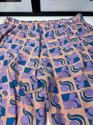 Women's Retro 70’s Vibe Bell Bottom Pants by MOOYA of Paris NWT Size L thumbnail 14