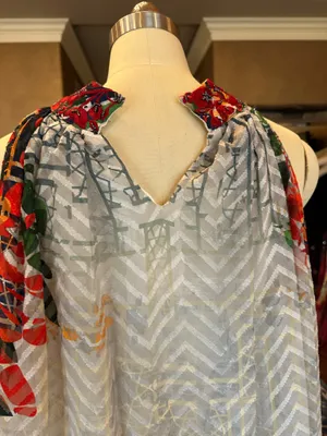 Maxi Floral Cute Dress Multiple Size L thumbnail 4